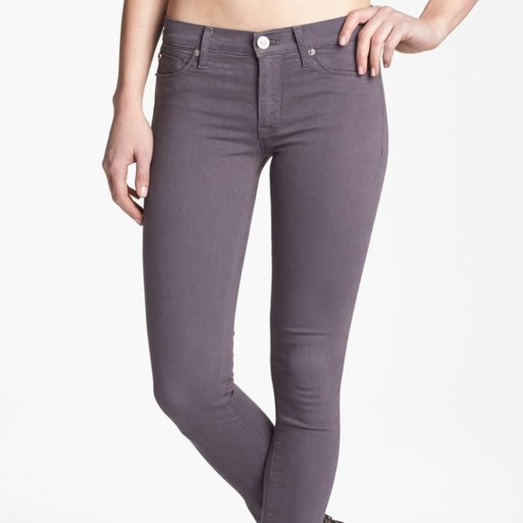 Hudson Colette Mid-Rise Skinny Jean Steel - 27 - Picture 1 of 9